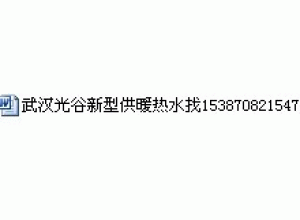 武汉光谷新型供暖供热